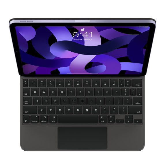 Apple 精妙鍵盤適用於 iPad Pro 11 吋 (第 4 代) 及 iPad Air (第 5 代) - 美式英文, 黑色, , large image number 1